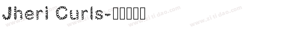 Jheri Curls字体转换